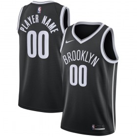 Brooklyn Nets Custom 2020-21 Nike Icon Edition Pelipaidat Swingman - Miesten
